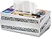 Dwellza Tissue Box Cover Rectangular - Decorative Bathroom Tissue Holder (10.25