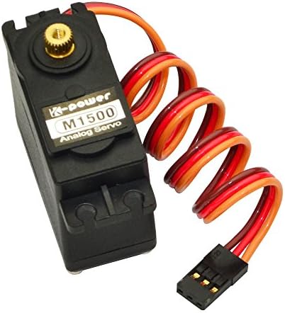 FullFunRC 15KG Metal Gear Standard Size Servo for RC Car, Boat, Plane