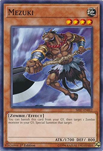 Yu-Gi-Oh! - Mezuki - SR07-EN012 - Common - 1st Edition - Structure Deck: Zombie Horde
