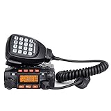 Juentai JT-6188 Dual Band VHF/UHF 136-174/400-480MHz VHF 25Watt UHF 20Watts Dual Band Two Way Radios Mobile Transceiver Walkie Talkie by Juentai