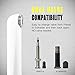 Mini Bike Pump with Frame Mounted Schrader Presta Valve Compatible Top Quality