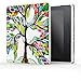 MoKo Case for Kindle Oasis - Slim Lightweight Smart-shell Stand Cover with Auto Wake / Sleep for Amazon New Kindle Oasis Case (2016 Released), Lucky Tree