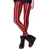 Happy Cool Women's High Waist Pure Color Digital Printted Ankle Elastic Tights Legging