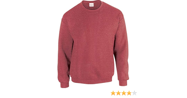 red gildan sweatshirt