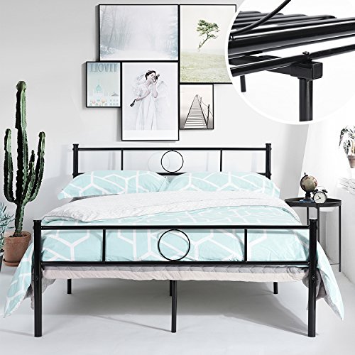 1 GreenForest+Platform+Headboard+Boxspring+Replacement