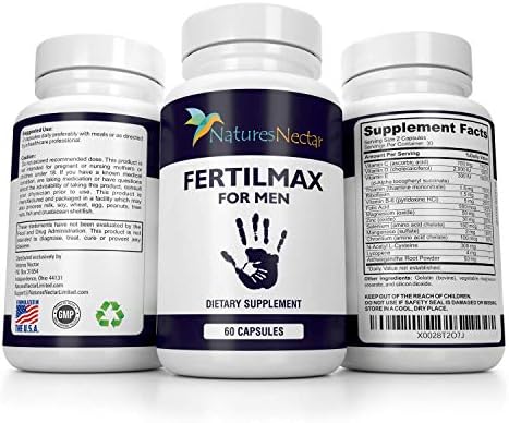 Amazon Com Male Fertility Supplements Advanced Fertility Blend For Men Can Help To Increase Sperm Health Count Volume And Rate Of Conception Conceive And Get Pregnant Fast With Semen Aid Booster