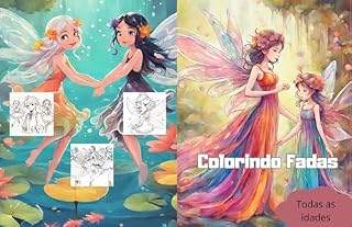 Livro Colorindo Fadas