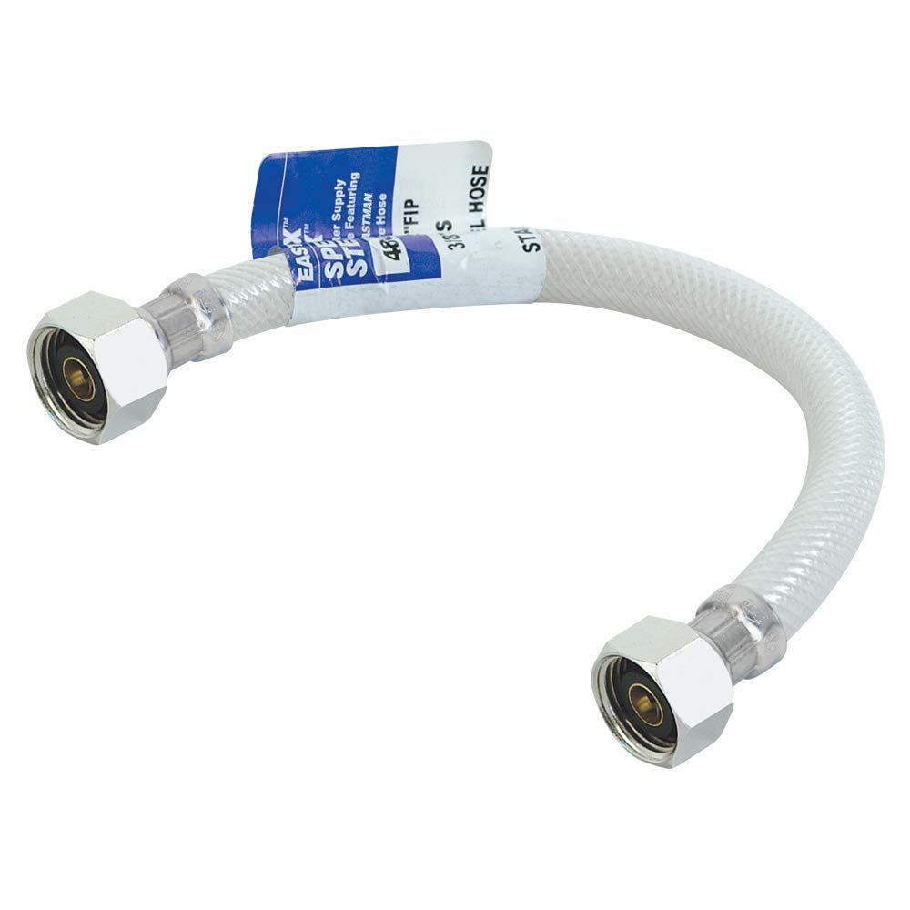 Eastman 48137 Flexible Reinforced PVC Faucet Connector, Braided Supply