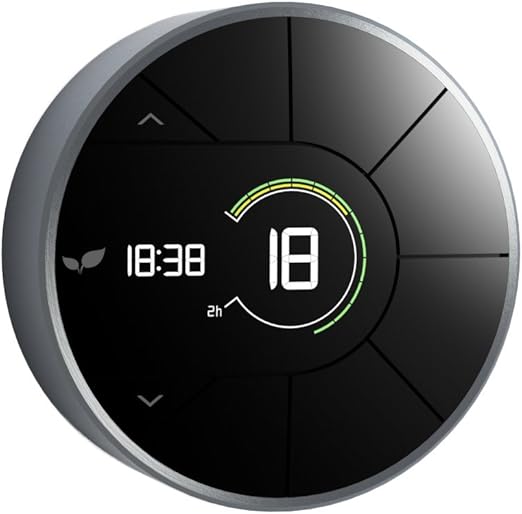 Inspire Ignite Wired Smart Thermostat (Black) Compatible with Alexa