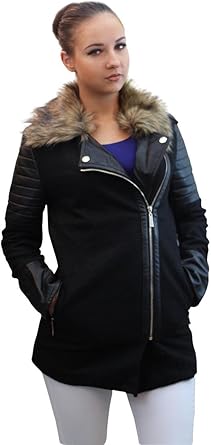 longline biker jacket