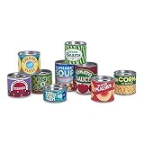 Toy MELISSA & DOUG MY PANTRY CANNED FOOD (Set of 12) Book
