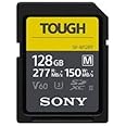 Sony TOUGH-M series SDXC UHS-II Card 128GB, V60, CL10, U3, Max R277MB/S, W150MB/S (SF-M128T/T1)