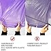 Rain Poncho: 6 Pack Emergency Disposable Waterproof Rain Coat Ponchos for Adults Men Women Teens Kids | Extra Thick, Drawstring Hood, Elastic Sleeve