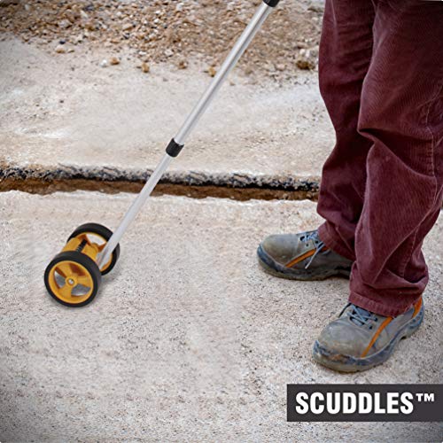 6 Double+Wheel+Collapsible+Measuring+Yellow