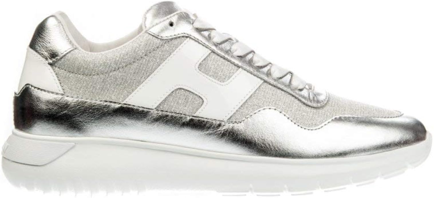 Hogan sneaker donna, interactive, nero, pelle scamosciata, 2019, 35 35.5 36  36.5 37 37.5 38 38.5 39 40 raffaello network zeppa neri - Stileo.it