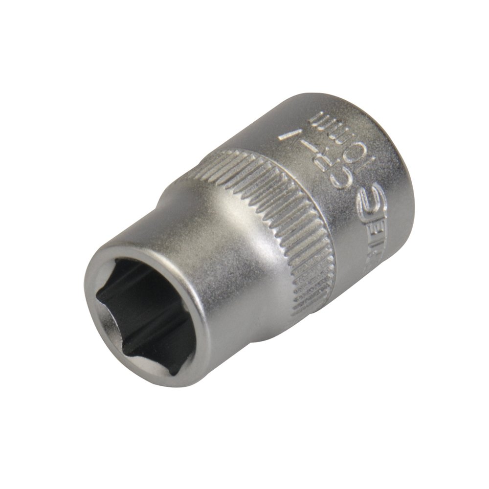 Silverline 990101 Socket 3/8" Drive 6pt Metric 10 mm