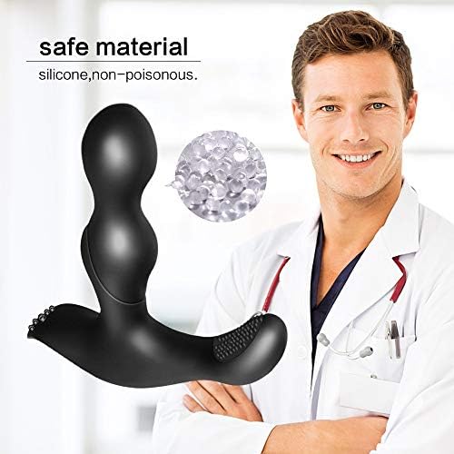 MoonPieee Prõ`strate Mȁssager Electric for Male Vibe Plug Çl-îtõrȁls Sim-ūlation Pŗ`ọstŗāte Mȁssager Tools Men 2 Powerful Motors Waterproof Rechargeable Am-ȁl Pleasure Vibe Plug