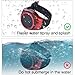 Frewico X10 Portable Watch Shape Bluetooth Speaker - IP45 Waterproof - Red