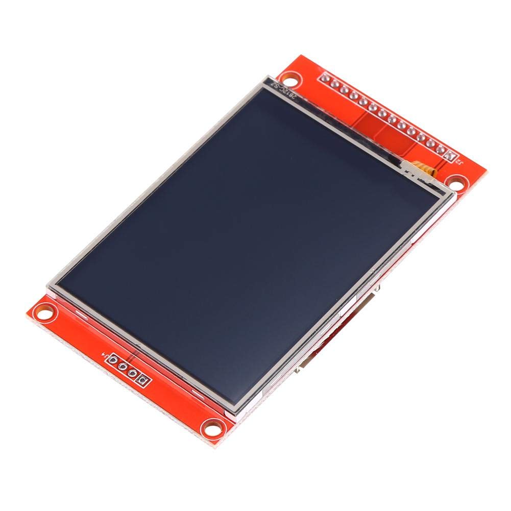 LCD Display Touch Panel, Akozon SPI Serial Port Module 2.8" 240x320 SPI TFT LCD Touch Panel Serial Port Module +PCB ILI9341 5V/3.3V for MEGA