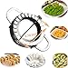 SYSAMA Dough Cutter Eco-Friendly Pastry Tools Stainless Steel Dumpling SetWraper Pie Ravioli Dumpling Mould Kitchen Accessories Large Size(9.5cm/3.75in)