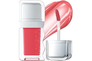 COSNORI Flow Wave Lip Tint - Vegan Glassy Lip Gloss, Lightweight & Long-lasting, Plant-derived Oil Moisturizer, K-Beauty (06 DEAR)