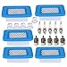 HIFROM Air Filter with 125-527 Fuel Filter Spark Plug Primer Bulbs Fit for Echo A226000032 A226000031 PB403 PB403H PB403T PB413H PB413T PB500H PB500T PB603 PB611 PB620 PB620ST PB650 PB650H PB755ST