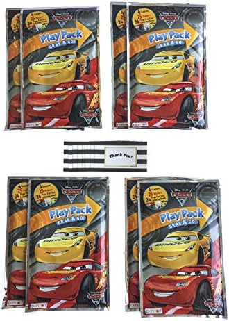 Bundle of 8 Disney Pixar Cars 3 Grab &amp; Go Play Pack