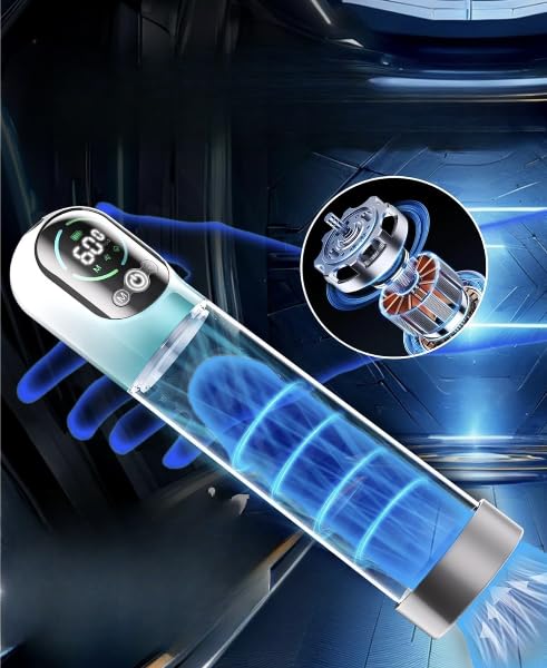Male Vacuum Pump - 2 in 1 ED Treatment Device with 6 photo 3