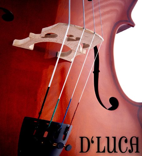 D'Luca MC100-3/4 Meister Student Cello 3/4 Package with Free Stand, Bag, Strings, Chromatic Tuner, Rosin and Bow - Thumbnail 4