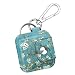 Fintie Case for Tile Mate/Tile Pro/Tile Sport/Tile Style/Cube Pro Key Finder, Vegan Leather Protective Cover for 2020 2018 and All Generations Tile, Blossom primary