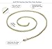 ALEXTINA Men's Stainless Steel Round Muslim Shahada Islam Allah Pendant Necklace with Chain Gold-Tone
