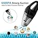 Silipower Handheld Cordless Vacuum Cleaner, Portable Rechargeable Hand Vac with Quick Charge Battery Lightweight Wet & Dry for Car Kitchen Home Cleaning, 10 inch, Black