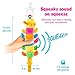 BabyHuggle Caterpillar Pacifier - Stuffed Animal Toy with Detachable Silicone Baby Dummy, Binky Clip Leash & Squeaky
