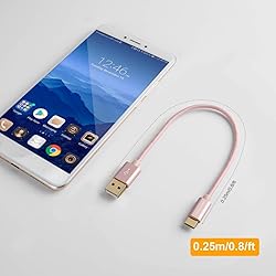 CableCreation USB C to USB Cable Short 0.8FT