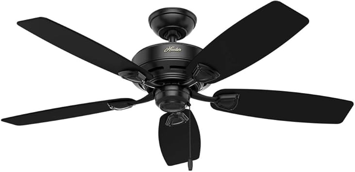 Hunter Indoor Outdoor Ceiling Fan With Pull Chain Control Sea
