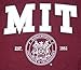 New York Fashion Police MIT T-Shirt Arched Logo Massachusetts Institute of Technology Shirt Maroon S