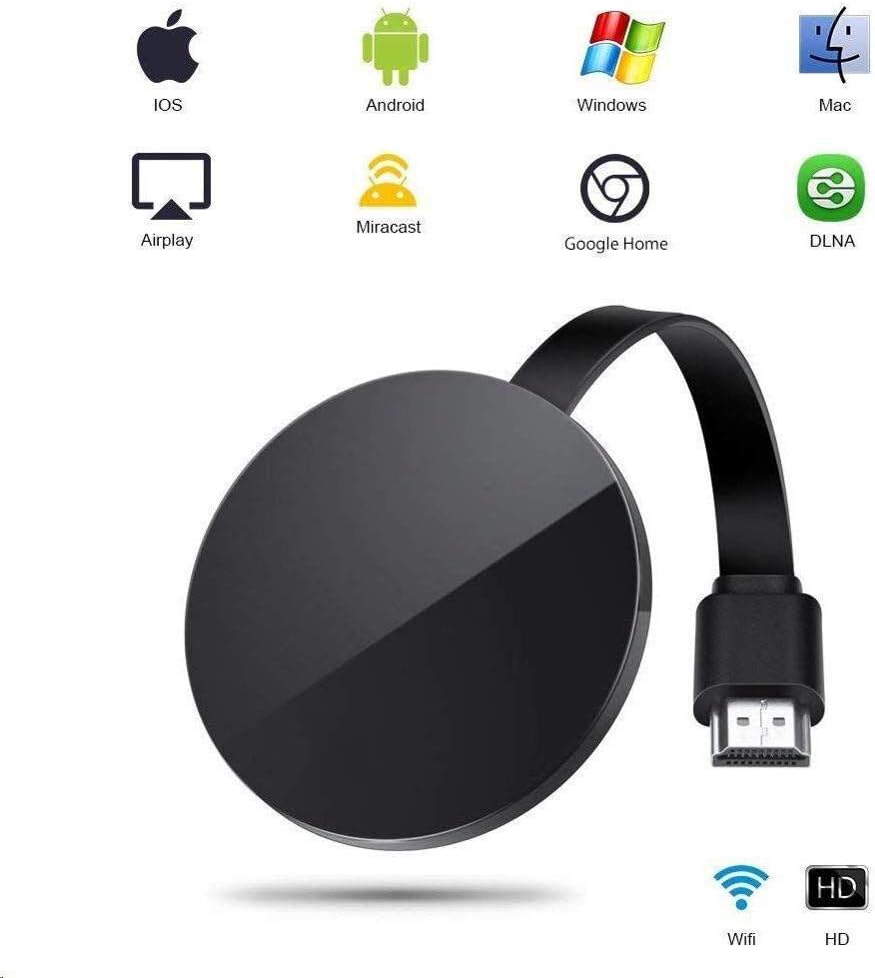 Best 4U Mirascreen G7S drahtlose WiFi gleichen Bildschirm Chrome unterstützt Google Netflix HDMI Push-TV-Stick