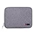 Universal Cable Organizer, Double Layer Travel Electronics Accessories Organizer Case for Various USB, Phone, Charger, Gear Organizer Storage Bag within 7 Inches
