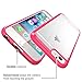 i-Blason Halo Series Case Designed for iPhone 6 Plus, [Scratch Resistant] **Clear** iPhone 6 Plus Hybrid Bumper Case 5.5 inch Cover (Clear/Pink)