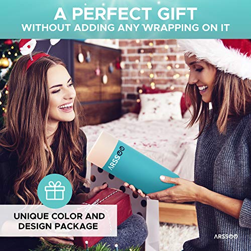 ARSSOO Cocktail-Shaker-Set, Edelstahl, mit 720 ml Martinischaker, 0,85/48,2 g Messbecher, 2 Ausgießer, Rührlöffel und… – Bild 7