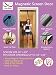 Premium Heavy Duty Mesh & Velcro Magnetic Screen Door Top-to-Bottom Seal - KEEP MOSQUITOES, BUGS and INSECTS OUT. Toddler And Pet Friendly - For Doors 36" x 82" MAX