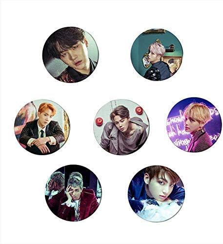 CCUT BTS Bangtan Boys [Love Yourself 承 'HER' ] Buttons Badges/Pin 2.3 Inch /58 mm (Style 2)