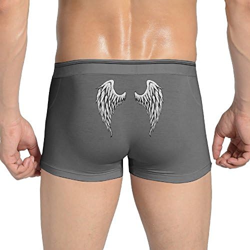 Male's Sexy New Style Angel Ash Cotton Boxers For 2017