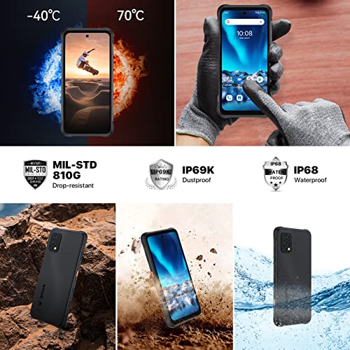 UMIDIGI Bison 2 Rugged Smartphones Unlocked,6GB+128GB Android 12 IP68 ...