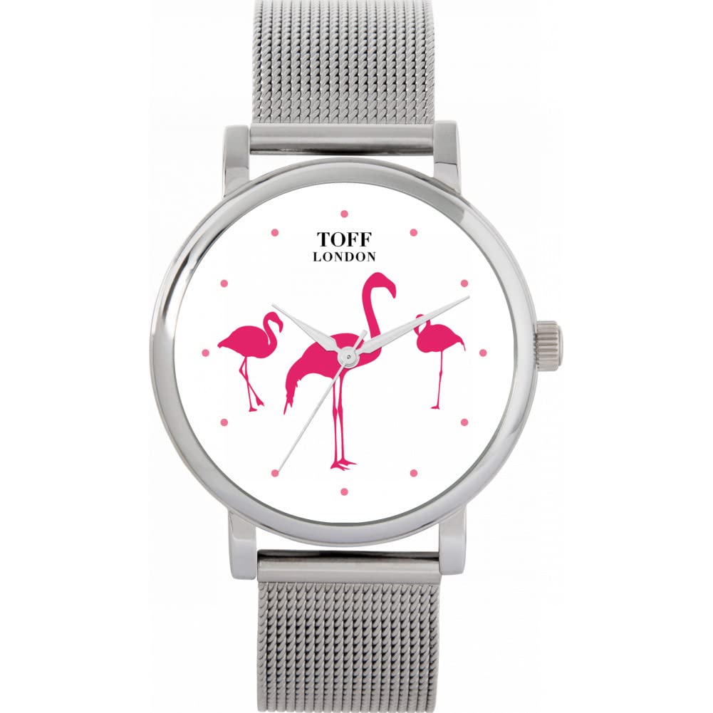 Toff London Ladies Flamingo Bird Watch