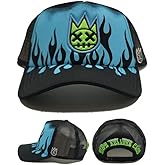 Cult of Individuality New Mesh Trucker Luxe High Roller's Club Black Blue Era Snapback Hat Cap
