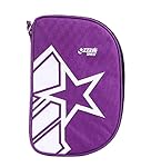 Fan-shaped Ping Pong Paddle Cover Bag PURPLE