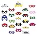 Superhero Party Supplies Masks Set by Party Heroes (22 Piece) - Superhero Party Favors for all Children Ages 3+ - Perfect for Boys and Girls Birthday Parties