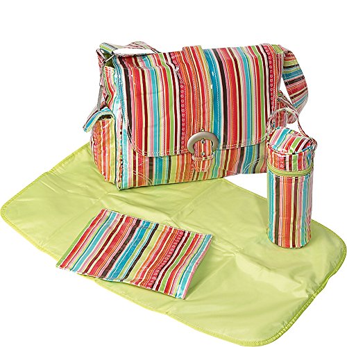 Kalencom Laminated Buckle Bag, Tequila - Thumbnail 4