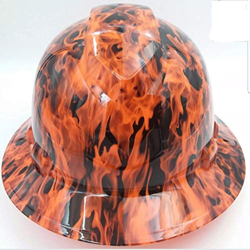 Wet Works Imaging Customized Pyramex Full Brim Hi Vis Orange